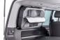 Preview: VanEquip Fensterpacktasche links (Fahrerseite)  mit Rückwand für California Beach, Multivan und Caravelle T5/T6/T6.1 - kurzer Radstand